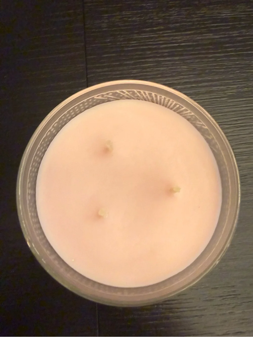 Bath & Body Works 3-Wick Candle Champagne Toast Glitter Lid Home Candle Unused